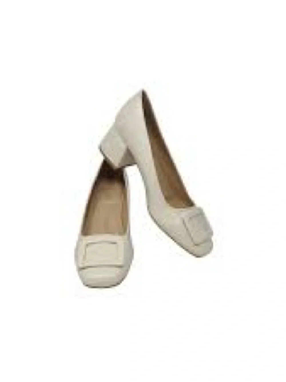CL bu Chinese Laundry Cream Bog Ben Block Heel. 6M